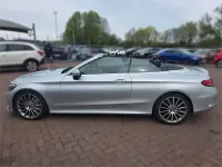 Used Mercedes C300 AMG Line Premium Plus 245 HP (180 kW) 2017 Silver Cabriolet