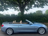 Used BMW 428 Luxury Line 2014 Blue Cabriolet