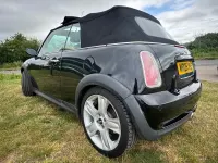 Used Mini Cooper S Cabriolet 2005 Black Cabriolet