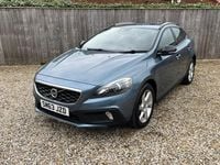 Used Volvo V40 2014 Blue Hatchback