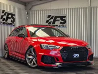 Used Audi RS4 Comfort 450 HP (330 kW) 2018 Red Estate