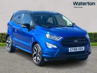 Used Ford Ecosport ST-Line 140 HP (102 kW) 2018 Blue SUV