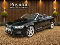 Used Audi A3 Cabriolet Sport 180 HP (132 kW) 2014 Midnight black Cabriolet