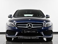 Used Mercedes C220 AMG line 2018 Blue Estate