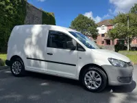 Used VW Caddy 75 HP (55 kW) 2012 White MPV