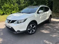 Used Nissan Qashqai N-TEC 110 HP (80 kW) 2015 White SUV