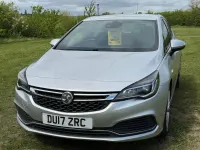 Used Vauxhall Astra SRi 150 HP (110 kW) 2017 Silver Hatchback