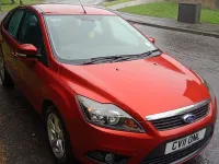 Used Ford Focus Zetec 2011 Red Hatchback