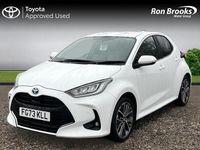 Used Toyota Yaris Hybrid 2023 White Hatchback