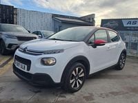 Begagnad Citroën C3 Feel 110 HK (80 kW) 2017 Vit Halvkombi
