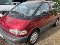 Used Toyota Previa 1995 Red MPV
