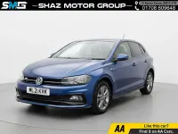 Used VW Polo R-line 2021 Blue Hatchback