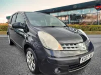 Used Nissan Note 110 HP (80 kW) 2007 Black Hatchback