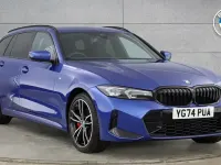Used BMW 330 M Sport 288 HP (211 kW) 2024 Blue Estate