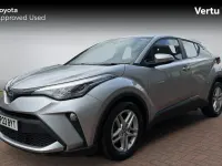 Used Toyota C-HR 122 HP (89 kW) 2023 Silver metallic (metallic paint) SUV