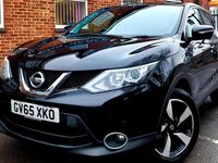 Used Nissan Qashqai N-TEC 110 HP (80 kW) 2015 Black SUV