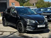 Used Nissan Qashqai Tekna 130 HP (95 kW) 2017 Black SUV