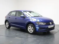 Used VW Polo SE 80 HP (58 kW) 2020 Blue Hatchback