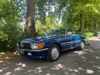 Usado Mercedes SL300 185 HP (136 kW) 1988 Azul Cabrios