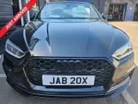 Begagnad Audi A5 Cabriolet S-Line 2017 Svart Cab