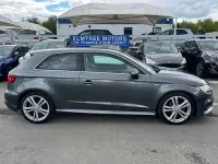 Used Audi A3 S-Line 150 HP (110 kW) 2016 Grey Hatchback