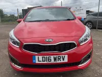 Używany Kia Ceed 2016 Czerwony Hatchback