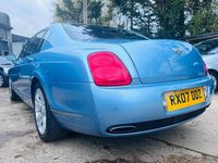 Used Bentley Continental 552 HP (405 kW) 2007 Blue Sedan