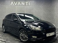 Begagnad Ford Focus ST-Line X 140 HK (102 kW) 2017 Svart Halvkombi