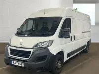 Used Peugeot Boxer 130 HP (95 kW) 2017 White Van