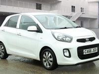Used Kia Picanto 65 HP (47 kW) 2016 White Hatchback