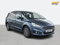 Used Ford S-MAX Titanium 150 HP (110 kW) 2019 Blue MPV