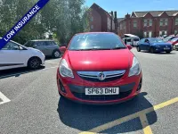 Used Vauxhall Corsa 100 HP (73 kW) 2013 Red Hatchback