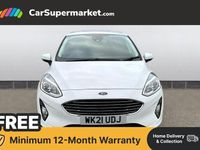 Used Ford Fiesta Titanium 125 HP (91 kW) 2021 White Hatchback
