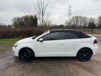 Used VW Golf SE 105 HP (77 kW) 2011 White Cabriolet