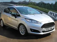Used Ford Fiesta Titanium X 95 HP (69 kW) 2014 Silver Hatchback