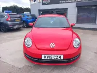 Used VW Beetle Design 150 HP (110 kW) 2015 Red Hatchback
