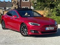 Used Tesla Model S 306 kW (417 HP) 2016 Red Hatchback