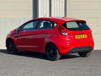 Used Ford Fiesta Zetec 2017 Red Hatchback