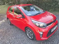 Begagnad Kia Picanto 2017 Röd Halvkombi
