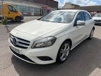 Used Mercedes A180 Sport Edition 109 HP (80 kW) 2015 White Hatchback