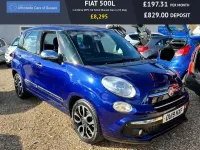 Used Fiat 500L Mirror 95 HP (69 kW) 2019 Blue MPV