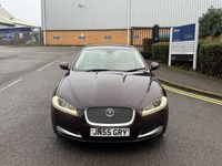 Begagnad Jaguar XF Luxury 2012 Röd Sedan