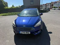 Used Ford Focus Titanium 125 HP (91 kW) 2015 Blue Hatchback