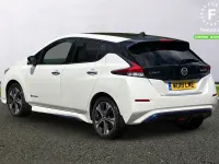 Used Nissan Leaf Tekna 110 kW (150 HP) 2018 White Hatchback