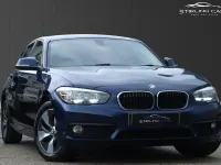 Used BMW 116 Comfort Edition 116 HP (85 kW) 2017 Blue Hatchback