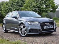 Used Audi A3 Sportback S-Line 150 HP (110 kW) 2017 Grey Hatchback
