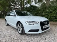 Used Audi A6 2014 White Estate