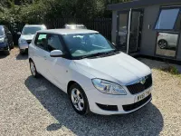 Used Skoda Fabia SE 86 HP (63 kW) 2012 White Hatchback