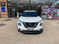 Used Nissan Juke N-Connecta 117 HP (86 kW) 2020 Arctic white SUV