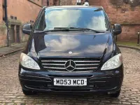 Begagnad Mercedes Vito 2007 Svart Van